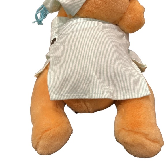 Vintage Disney Winnie Pooh Sleeping Stuffed Plush Bear - Picture 8 of 11